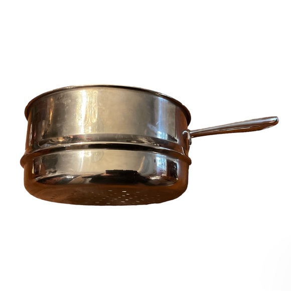 Emeril By All-Clad Fine Quality 3Qt Stainless Steel Steamer Insert For 7” Pot! - Picture 6 of 10